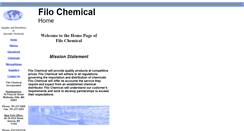 Desktop Screenshot of filochemical.com